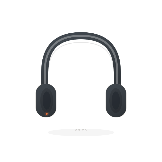 Over-Ear Headset, Black