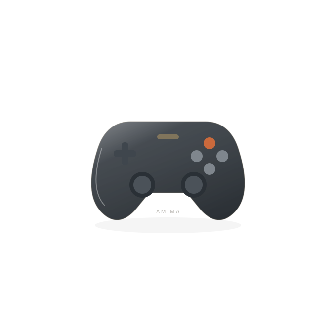 Wireless Game Controller, Black